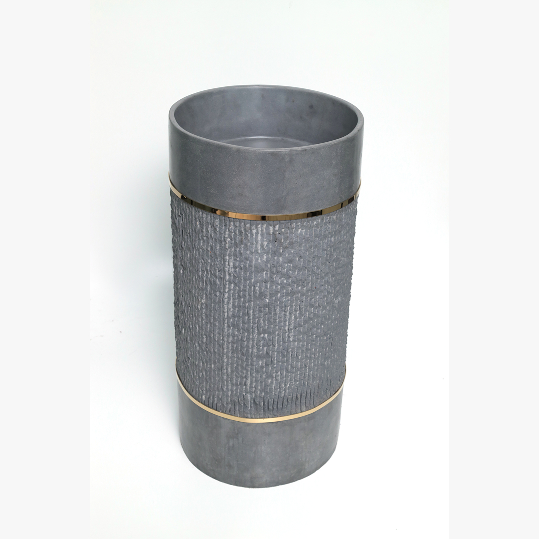 Slim modern freestanding basin for luxury interior design